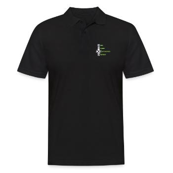 Mangez des dispositifs électroniques de répétition Transistor Transistor - Polo Homme - noir - Devant - Kai (181cm)