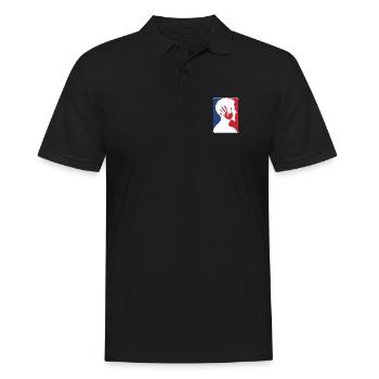 Face Slapping Slap Off Contest Russian Sports - Men's Polo Shirt - black - Front - Kai (181cm)