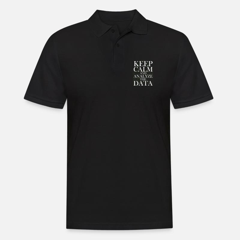 Programming Decipher Programmer Computer - Men's Polo Shirt - black
