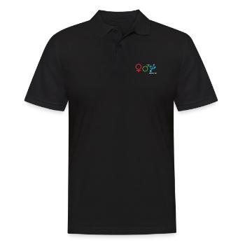 Programmation des codes de déchiffrement Technicien en informatique - Polo Homme - noir - Devant - Kai (181cm)
