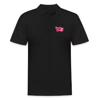 Rugby Girl Rugby Team Joueur de rugby cadeau féminin - Polo Homme - noir - Devant - Kai (181cm)