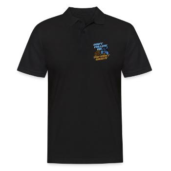 Ne me suivez pas ATV Quad Offroad Motorsport Cadeau - Polo Homme - noir - Devant - Kai (181cm)