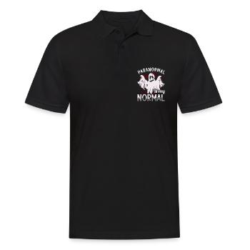 Ghost Hunter Paranormal Ghost Hunt Ghost Gift - Men's Polo Shirt - black - Front - Kai (181cm)
