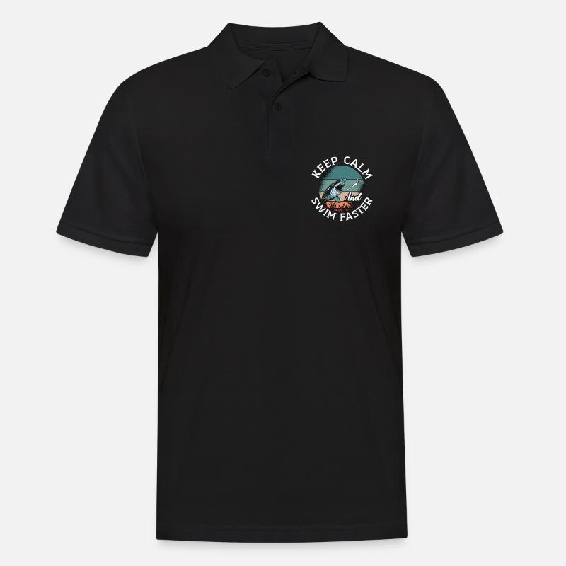 Freitaucher Freitauchen Apnoe Tauchen Geschenk - Männer Poloshirt - Schwarz