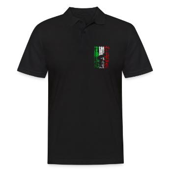 Bicycletta italia - Cycling Italy Cyclist - Men's Polo Shirt - black - Front - Kai (181cm)