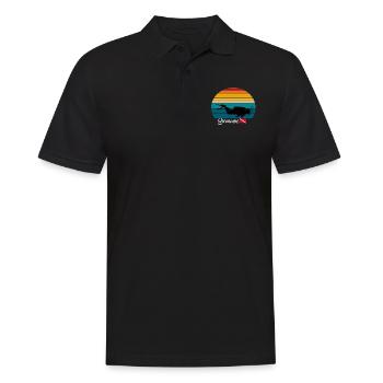 Suriname Scuba Diving Gift - Männer Poloshirt - Schwarz - Vorne - Kai (181cm)