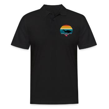 Plongée dans le sud-est de l’île farallon des États-Unis - Polo Homme - noir - Devant - Kai (181cm)