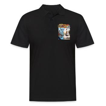 Basketball Basketballspieler Dunking Sport Spieler - Männer Poloshirt - Schwarz - Vorne - Kai (181cm)