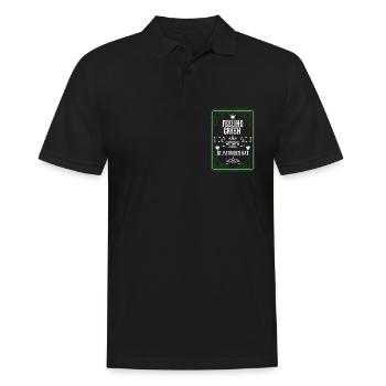 Feelin' Green with Envy le jour de la Saint-Patrick - Polo Homme - noir - Devant - Kai (181cm)