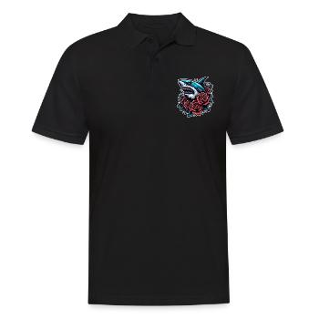 Requin - Polo Homme - noir - Devant - Kai (181cm)