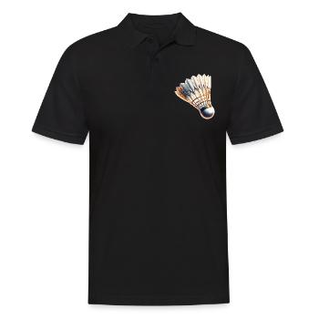 Badminton - Polo Homme - noir - Devant - Kai (181cm)