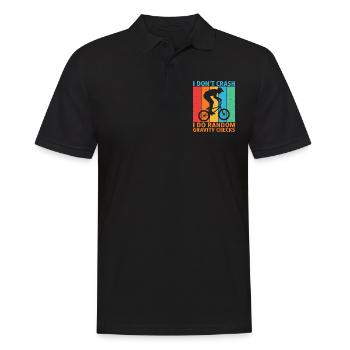 Bmx - Polo Homme - noir - Devant - Kai (181cm)