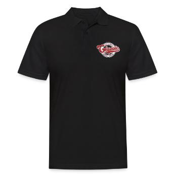 Denim classique à l’ancienne produits vintage rouge - Polo Homme - noir - Devant - Kai (181cm)