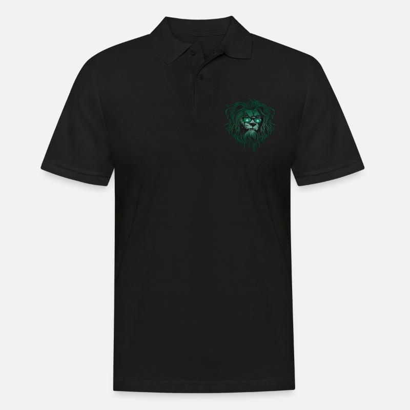 Macau - Männer Poloshirt - Schwarz