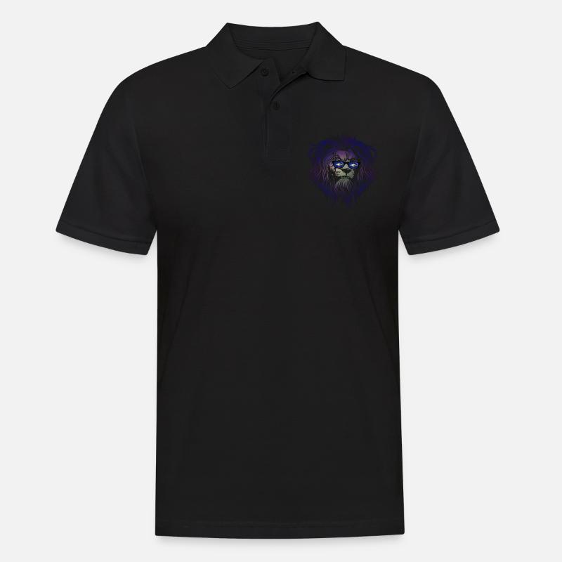Sint Eustatius - Männer Poloshirt - Schwarz