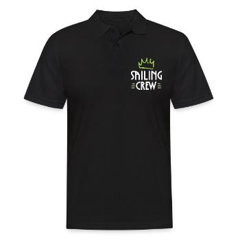 Équipage de navigation - Polo Homme - noir - Devant - Kai (181cm)