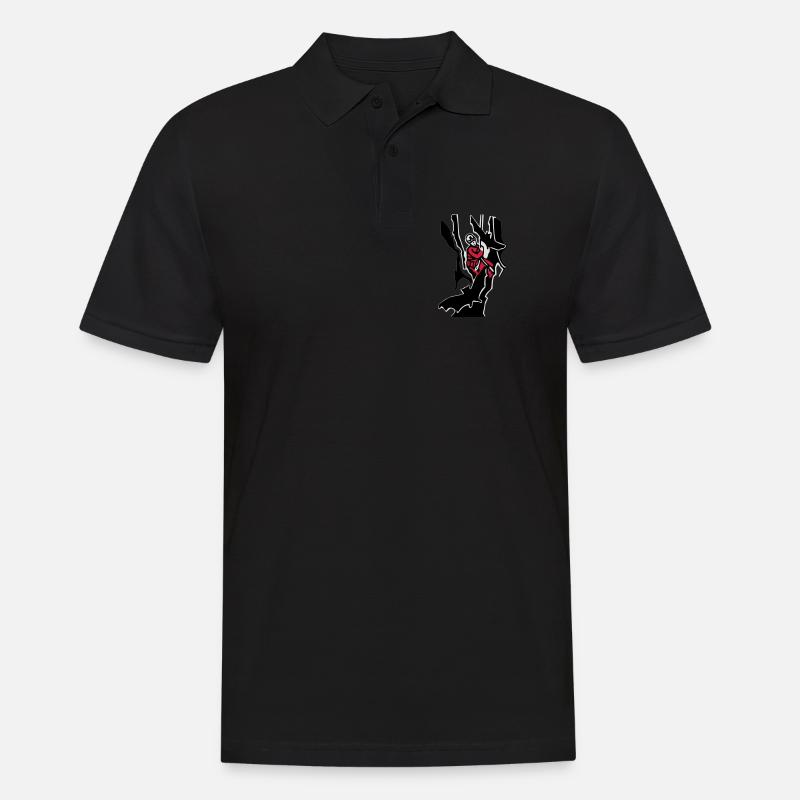 speleo2 - Männer Poloshirt - Schwarz