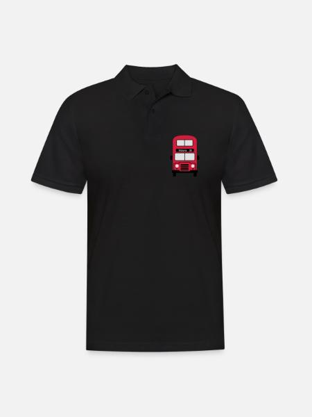 Londres - Polo Homme - noir