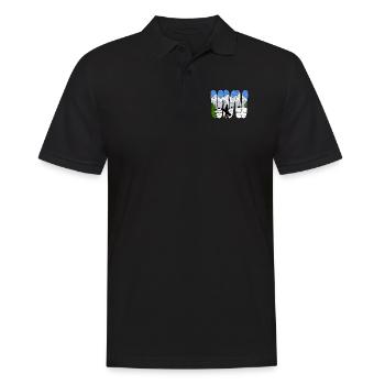 Snowboarding Snowboard Snowboarder - Männer Poloshirt - Schwarz - Vorne - Kai (181cm)
