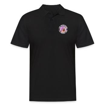 Baseball Mom für Frauen Baseball Faust Softball Mama - Männer Poloshirt - Schwarz - Vorne - Kai (181cm)