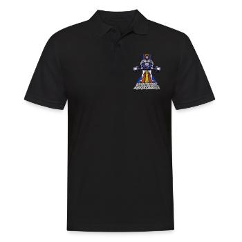 Bodybuilding Bodybuilder Gewichtheben Kraftsport - Männer Poloshirt - Schwarz - Vorne - Kai (181cm)