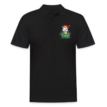 Pinguin Weinachten Im Juli Geschenk Shirt - Männer Poloshirt - Schwarz - Vorne - Kai (181cm)