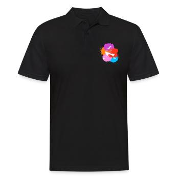 Softball Player Shirt Gift Catcher - Men's Polo Shirt - black - Front - Kai (181cm)