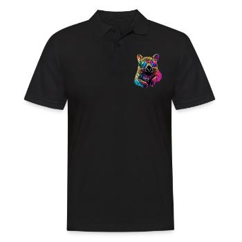 Wombat Australien Beuteltier Süßer Wombat - Männer Poloshirt - Schwarz - Vorne - Kai (181cm)