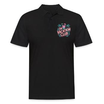 Vacation Club Festival d’été Vacances à la plage - Polo Homme - noir - Devant - Kai (181cm)