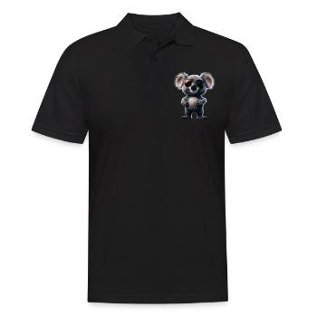 Koala Bear Australia Koala Bear Cute Koala Bears - Men's Polo Shirt - black - Front - Kai (181cm)