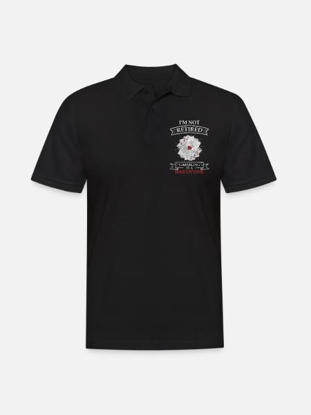 Card Card Blackjack Game - Men's Polo Shirt - black