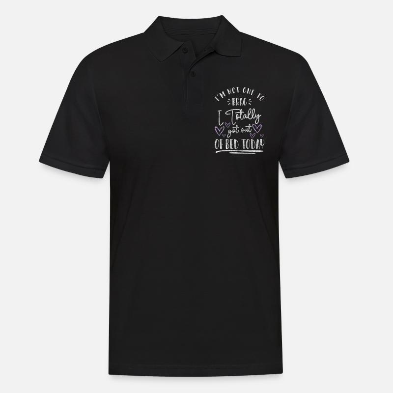 Pyjama Sleep Late Riser - Polo Homme - noir
