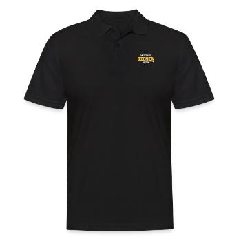 Das ist mein Bienenkostüm - Männer Poloshirt - Schwarz - Vorne - Kai (181cm)