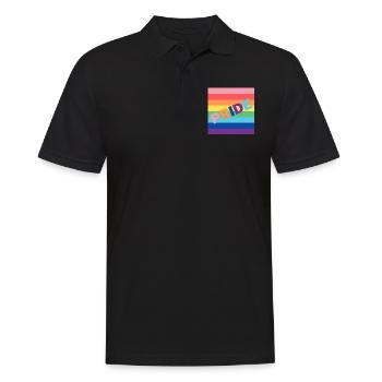 Pride - Men's Polo Shirt - black - Front - Kai (181cm)