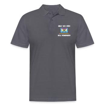 Cassette stylo - Polo Homme - charbon - Devant - Nico (186cm)