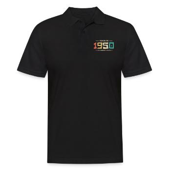 Legendary Since 1950 Original 1950 - Men's Polo Shirt - black - Front - Kai (181cm)