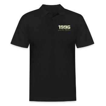 1996 Édition Limitée - 1996 Cadeau D'anniversaire - Polo Homme - noir - Devant - Kai (181cm)