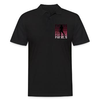 Sport Fitness femme - Polo Homme - noir - Devant - Kai (181cm)