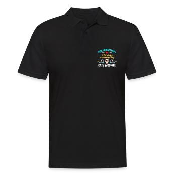 Lab Technician This Laboratory Technician Medical - Männer Poloshirt - Schwarz - Vorne - Kai (181cm)