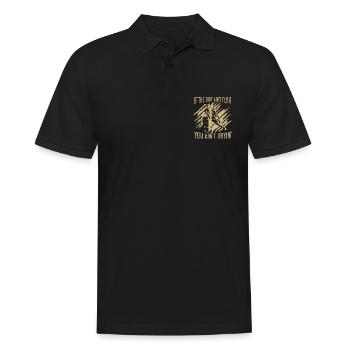 Horse Racing If The Dirt Ain't Equine Horse Racer - Männer Poloshirt - Schwarz - Vorne - Kai (181cm)