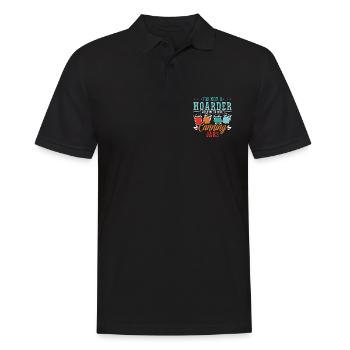 Mise en conserve Je ne suis pas un thésauriseur Je préserve juste Canner - Polo Homme - noir - Devant - Kai (181cm)
