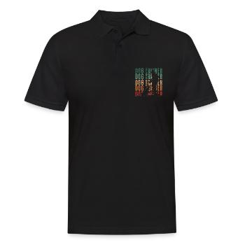 Animal Trainer Dog Trainer Retro Zookeeper Pet - Männer Poloshirt - Schwarz - Vorne - Kai (181cm)