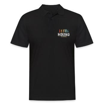 Herbalism Hoeing Ain't Easy Herb Lover Herbalist - Männer Poloshirt - Schwarz - Vorne - Kai (181cm)