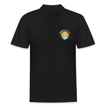 Épidémiologiste en santé publique Infirmières Agents de santé - Polo Homme - noir - Devant - Kai (181cm)