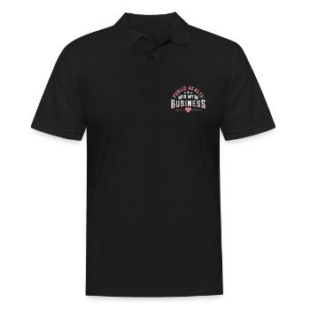 Épidémiologiste en santé publique Médecin en santé publique - Polo Homme - noir - Devant - Kai (181cm)