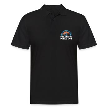 Stand Up Paddle Sorry Couldn't Make It Water Sport - Men's Polo Shirt - black - Front - Kai (181cm)