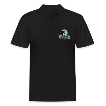 Escalade en salle Soyez un petit alpiniste de rocher - Polo Homme - noir - Devant - Kai (181cm)