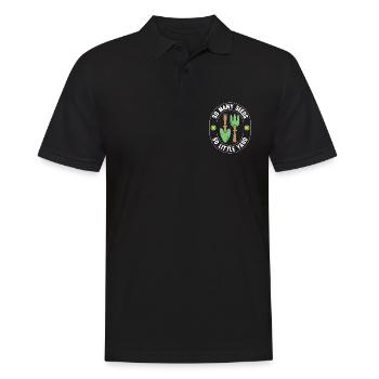 Landscaper So Many Seeds So Little Yard Lawn Mower - Männer Poloshirt - Schwarz - Vorne - Kai (181cm)