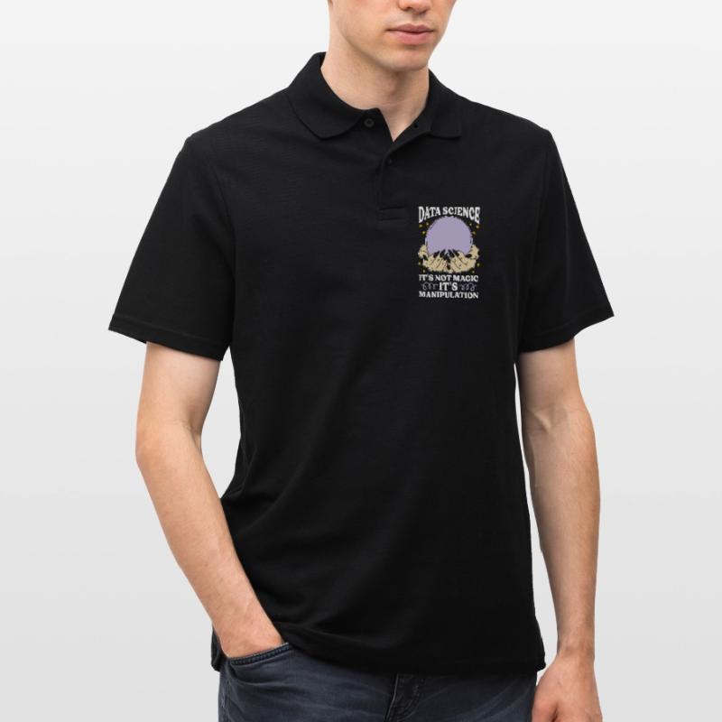 Data Mining Data Science It's Not Magic Programmer Männer Poloshirt