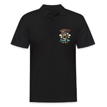 Thé sucré élevé sur du thé sucré et du pays du sud - Polo Homme - noir - Devant - Kai (181cm)